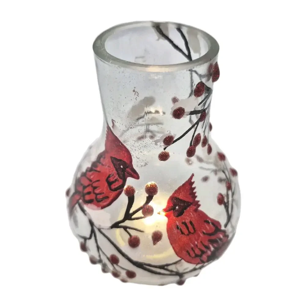 Winter Ice LED Reed Diffuser Cardinals Mistletoe 5